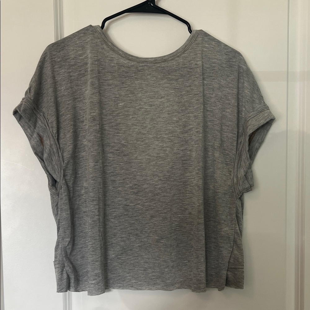 SHEIN Gray Short Sleeve Tee